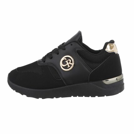 Damen Low-Sneakers - black - 12 Paar