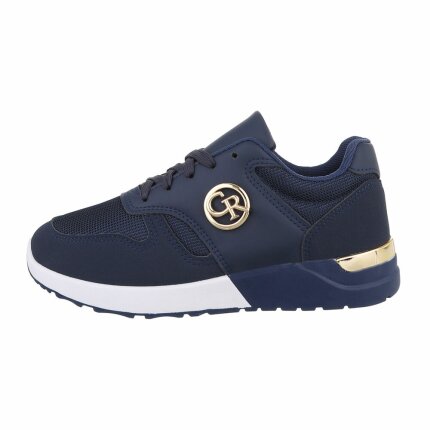 Damen Low-Sneakers - navy Gr. 39