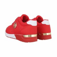 Damen Low-Sneakers - red