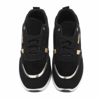 Damen Low-Sneakers - black