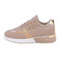 Damen Low-Sneakers - khaki