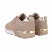 Damen Low-Sneakers - khaki