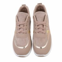 Damen Low-Sneakers - khaki