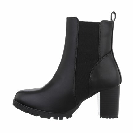 Damen High-Heel Stiefeletten - black Gr. 41
