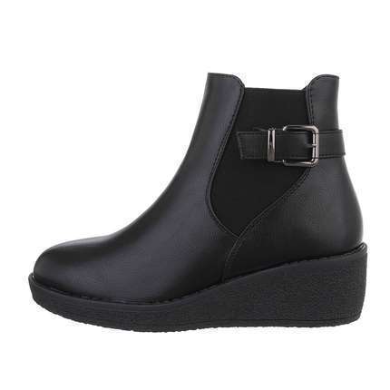 Damen Keilstiefeletten - black