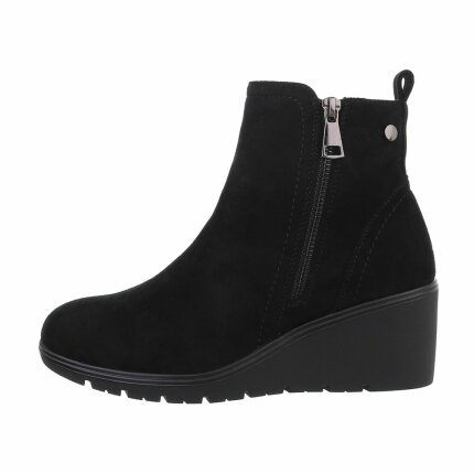 Damen Keilstiefeletten - black