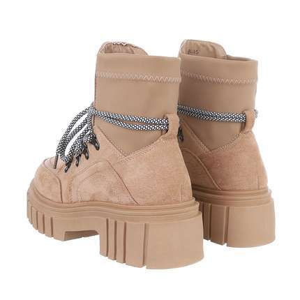 Damen Schnrstiefeletten - khaki