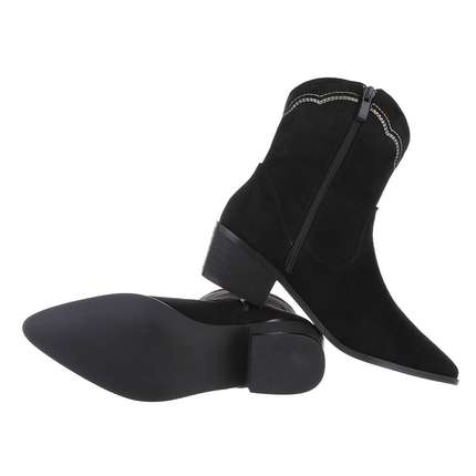 Damen Western- & Bikerboots - black