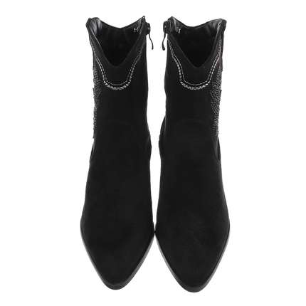 Damen Western- & Bikerboots - black