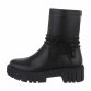 Damen Klassische Stiefeletten - blackpu - 12 Paar