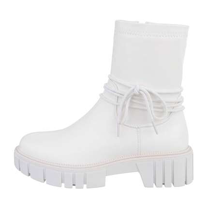 Damen Klassische Stiefeletten - whitepu