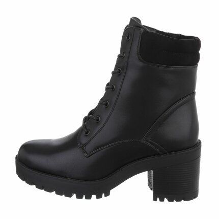 Damen High-Heel Stiefeletten - black