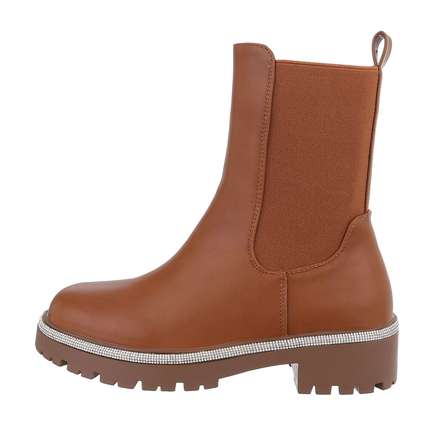 Damen Klassische Stiefeletten - camel Gr. 36