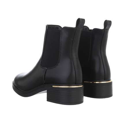 Damen Chelsea Boots - blackpu