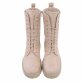 Damen Schnürstiefeletten - beige