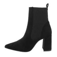 Damen High-Heel Stiefeletten - black