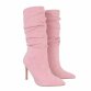 Damen High-Heel Stiefel - nude