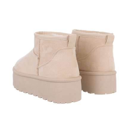 Damen Winterstiefeletten - beige