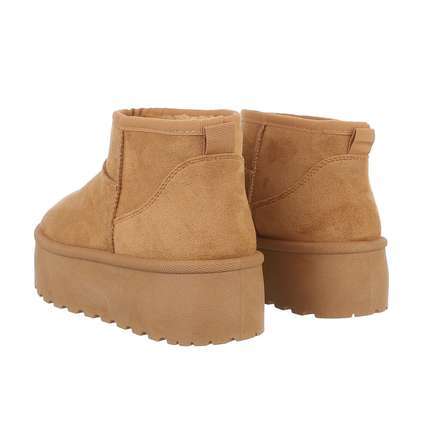 Damen Winterstiefeletten - camel