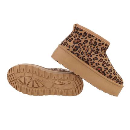 Damen Winterstiefeletten - leopard