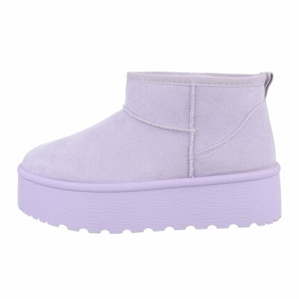 Damen Winterstiefeletten - purple