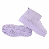 Damen Winterstiefeletten - purple