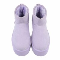 Damen Winterstiefeletten - purple