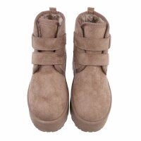 Damen Winterstiefeletten - khaki