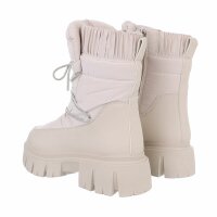 Damen Winterstiefeletten - beige