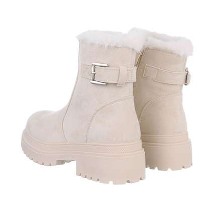 Damen Winterstiefeletten - beige