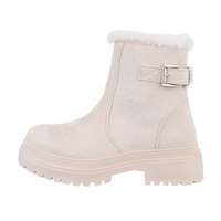 Damen Winterstiefeletten - beige