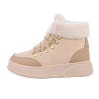 Damen Winterstiefeletten - beige