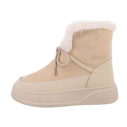 Damen Winterstiefeletten - khaki Gr. 38