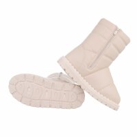 Damen Winterstiefeletten - beige