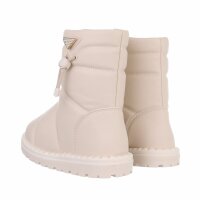 Damen Winterstiefeletten - beige