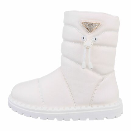 Damen Winterstiefeletten - white