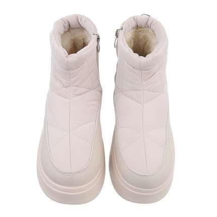 Damen Winterstiefeletten - beige