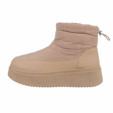 Damen Winterstiefeletten - khaki - 12 Paar