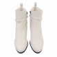 Damen High-Heel Stiefeletten - beige