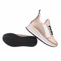 Damen Low-Sneakers - champagne