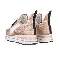 Damen Low-Sneakers - champagne