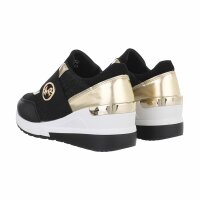 Damen Low-Sneakers - gold