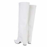 Damen High-Heel Stiefel - white