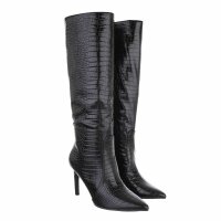 Damen High-Heel Stiefel - black