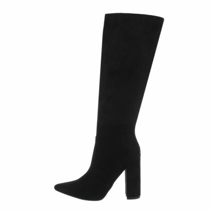 Damen High-Heel Stiefel - black - 12 Paar