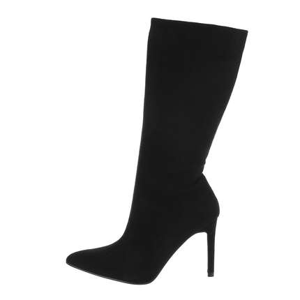 Damen High-Heel Stiefel - black Gr. 39