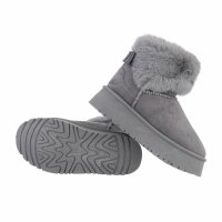 Damen Winterstiefeletten - grey