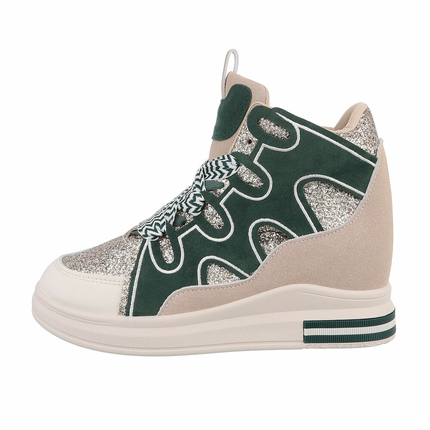 Damen High-Sneakers - green Gr. 36