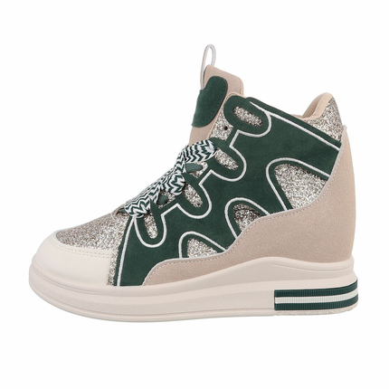 Damen High-Sneakers - green Gr. 38