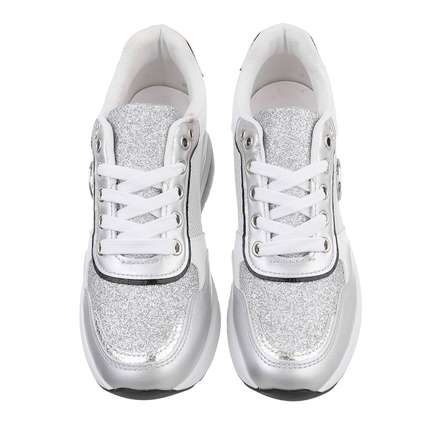 Damen Low-Sneakers - silver
